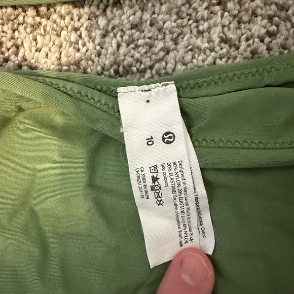 Lululemon Waterside Square-Neck Swim Top & High-Cut Super-High-Rise Swim Bottom - Picture 10 of 11